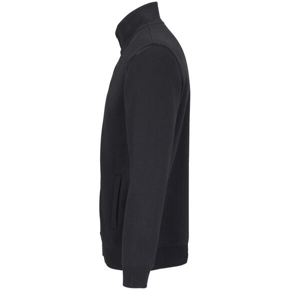 SOLS Unisex Adult Cooper Full Zip Sweat Jacket / Black - Picture 3 of 4